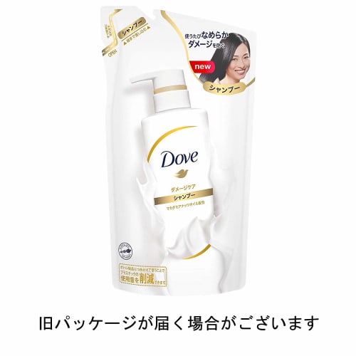 DOVE Damage Care Shampoo Refill 350g