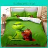 Bedding Single The Double Duvet Cover Pillowcase Cartoon Bedding Print