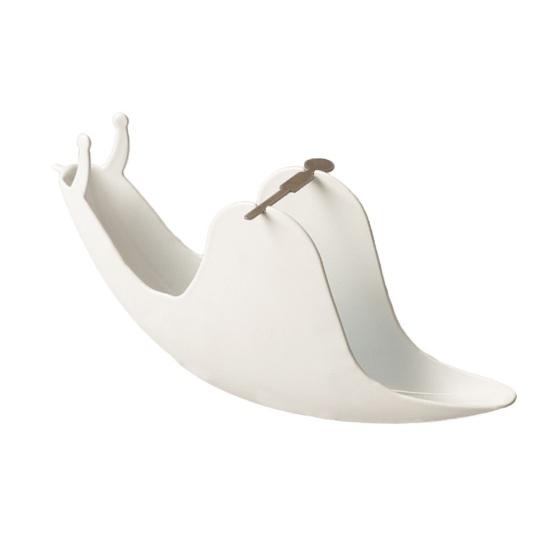 

Подставка для благовоний в форме улитки, огнестойкая, тонкая работа, декоративная, широкий спектр применения, держатель, подвесной кронштейн для благовоний, домашнее использование белый