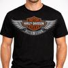 Vintage Gray Motorcycle Graphic Tee Retro Biker Style Unisex S-3XL