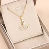 New Temperament, Light Luxury Butterfly Pendant Necklace, Ladies' Cute Women's Necklace, Ladies' Wedding Jewelry