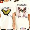 Maroon 5 2025 US Fall Tour Butterfly Graphic Tee Concert Merch Unisex T-shirt Unisex T-Shirt