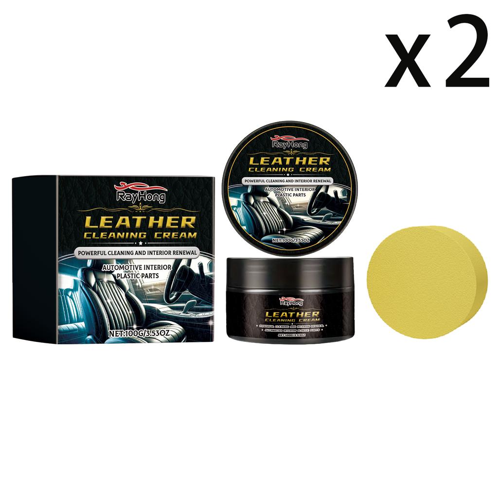 Automotive Leather Care Balm - Deep Cleaning Restoration Polishing Maintenance for Car Seats Sofa Leather Conditioner