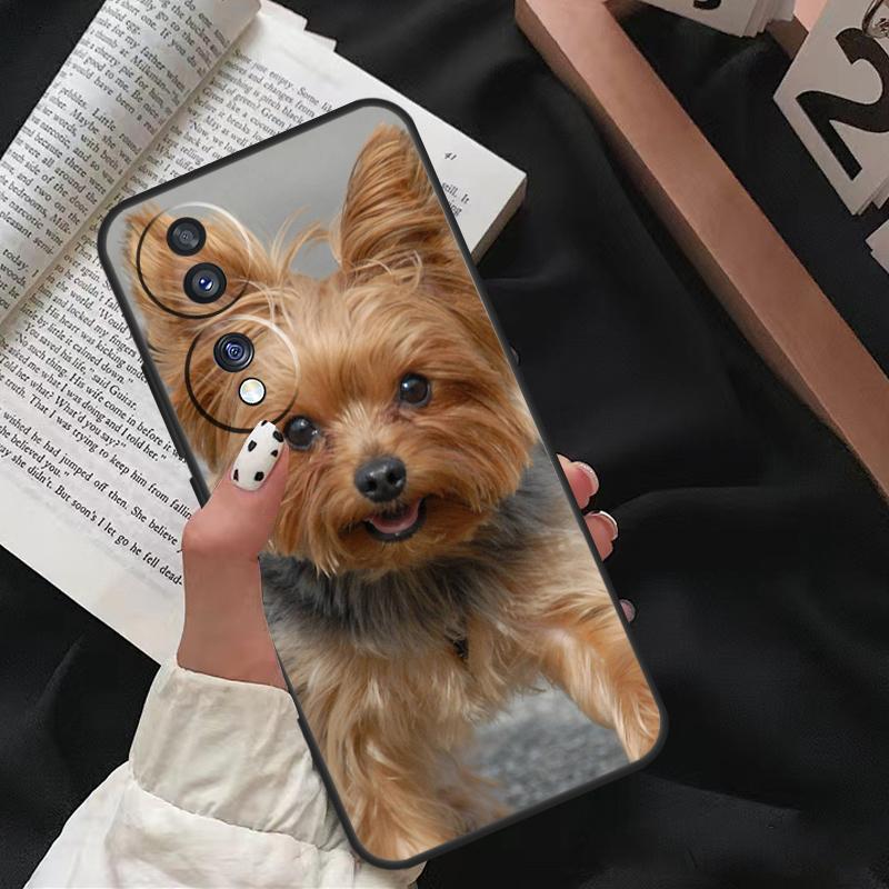 Yorkshire Terrier Dog For Honor Magic 5 6 7 8 Pro Case For Honor 200 400 70 90 Lite X8c X8b X9a X9b X9c X9d Win RT