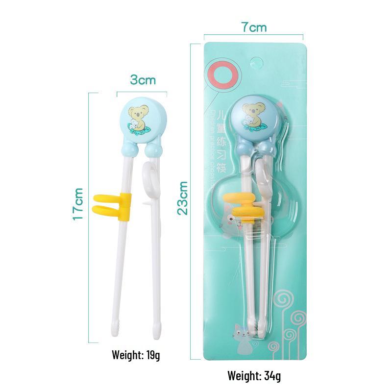 Children's Training Chopsticks - Fun Cartoon Baby Learning Aid.