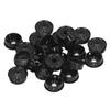 100Pcs Petal Shaped Cable Cord Grommet Excellent Insulation Wire Grommets Hole Cover for Distribution Box Inner Hole