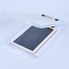 a4 Size File Organizer Plastic Document Box Practical File Folder with Clipboard  School Use