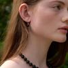 LOVE ME MONSTER Onyx Necklace 10mm (L242MNK020)