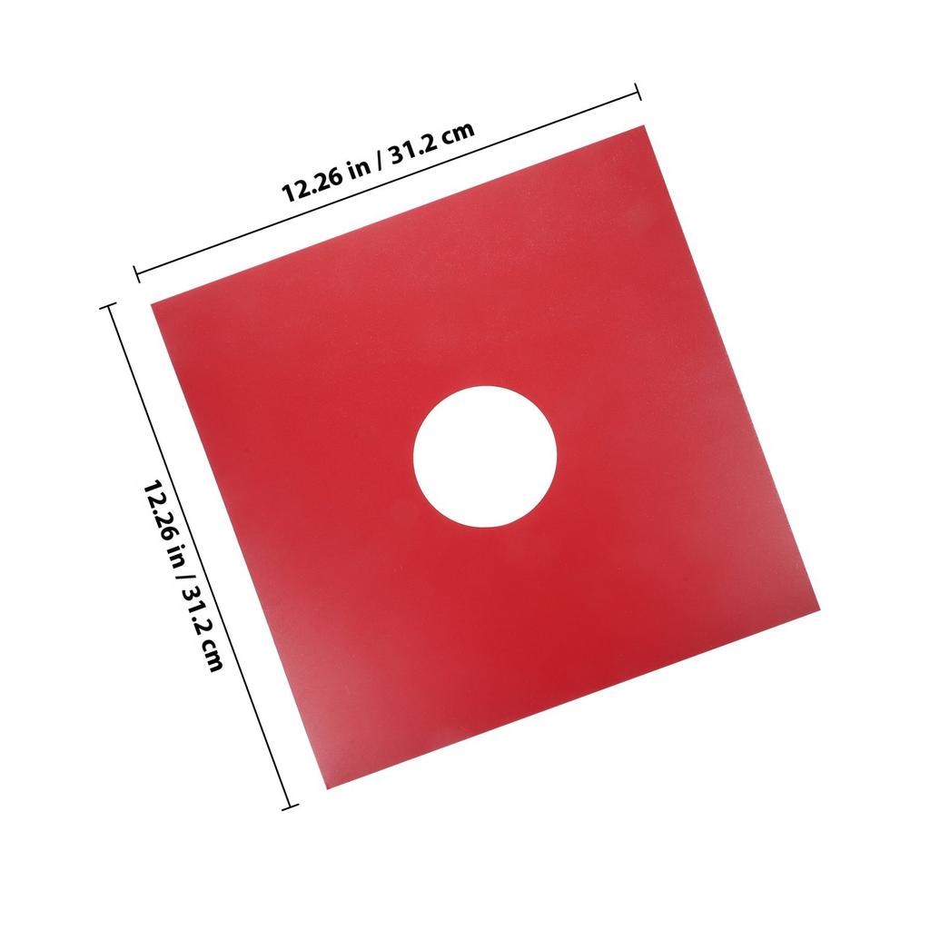 4Pcs Vinyl Record Protective Sleeves Clean Storage Bag Vinyl Record Jackets Outer Cover To Protect Albums from Stains Scuff
