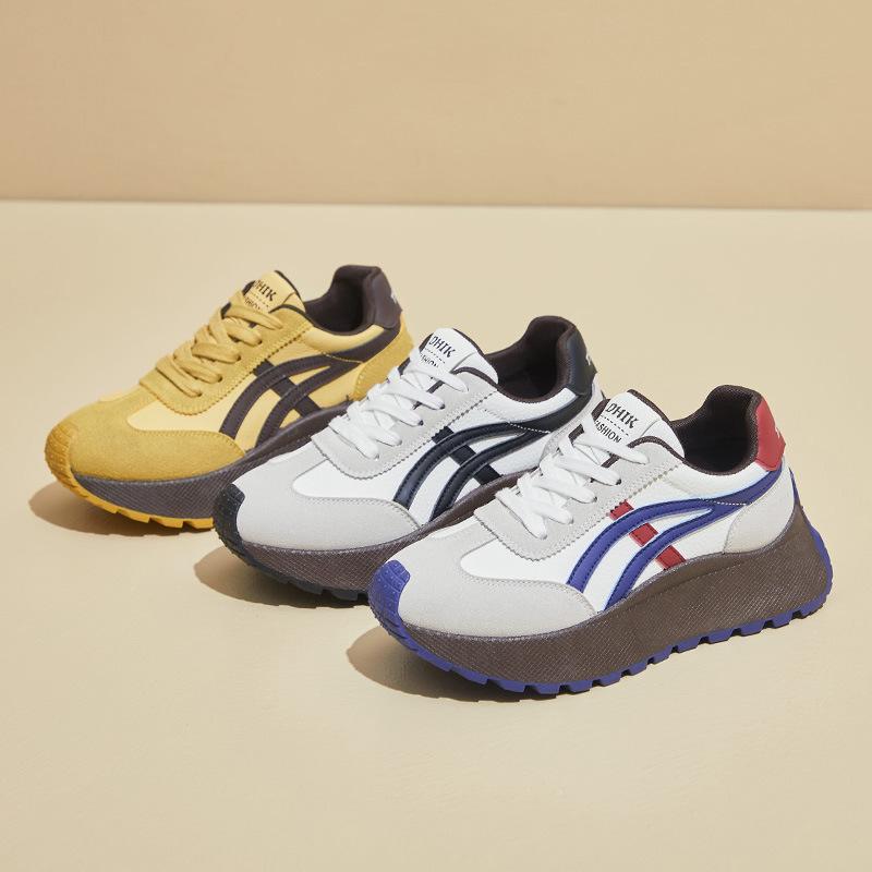 ins Forrest Gump shoes women's spring new height increase student running sports casual shoes street shot BN