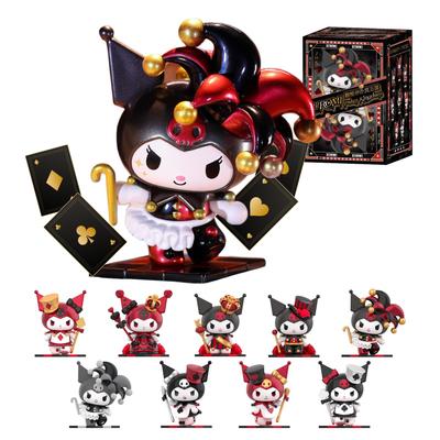TOP TOY Персонажі Sanrio Серія Покер Gachapon Сліпа Коробка Фігурка М'який Вініл ПВХ Подарунок Подарунок на День Народження Куромі Персонаж Колекційний "Королівство Куромі" [1