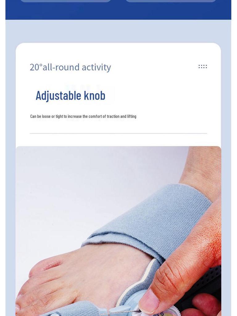 Hallux Valgus Corrector Zehentrenner für Männer und Frauen