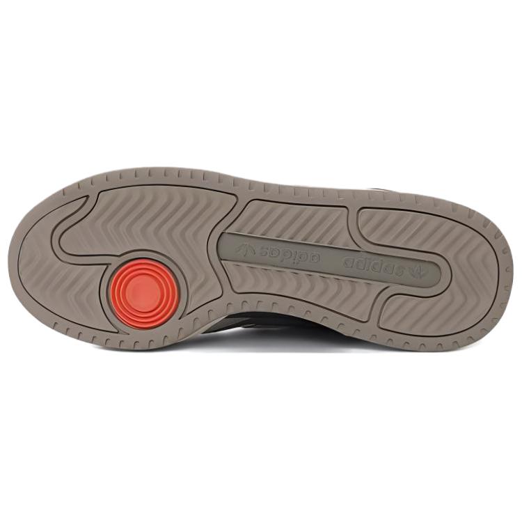 Adidas Originals Forum 2000 Wygodne Wszechstronne Trwałe Lekkie Niskoprofilowe Sneakersy Męskie Sneakersy Brązowe JS3159