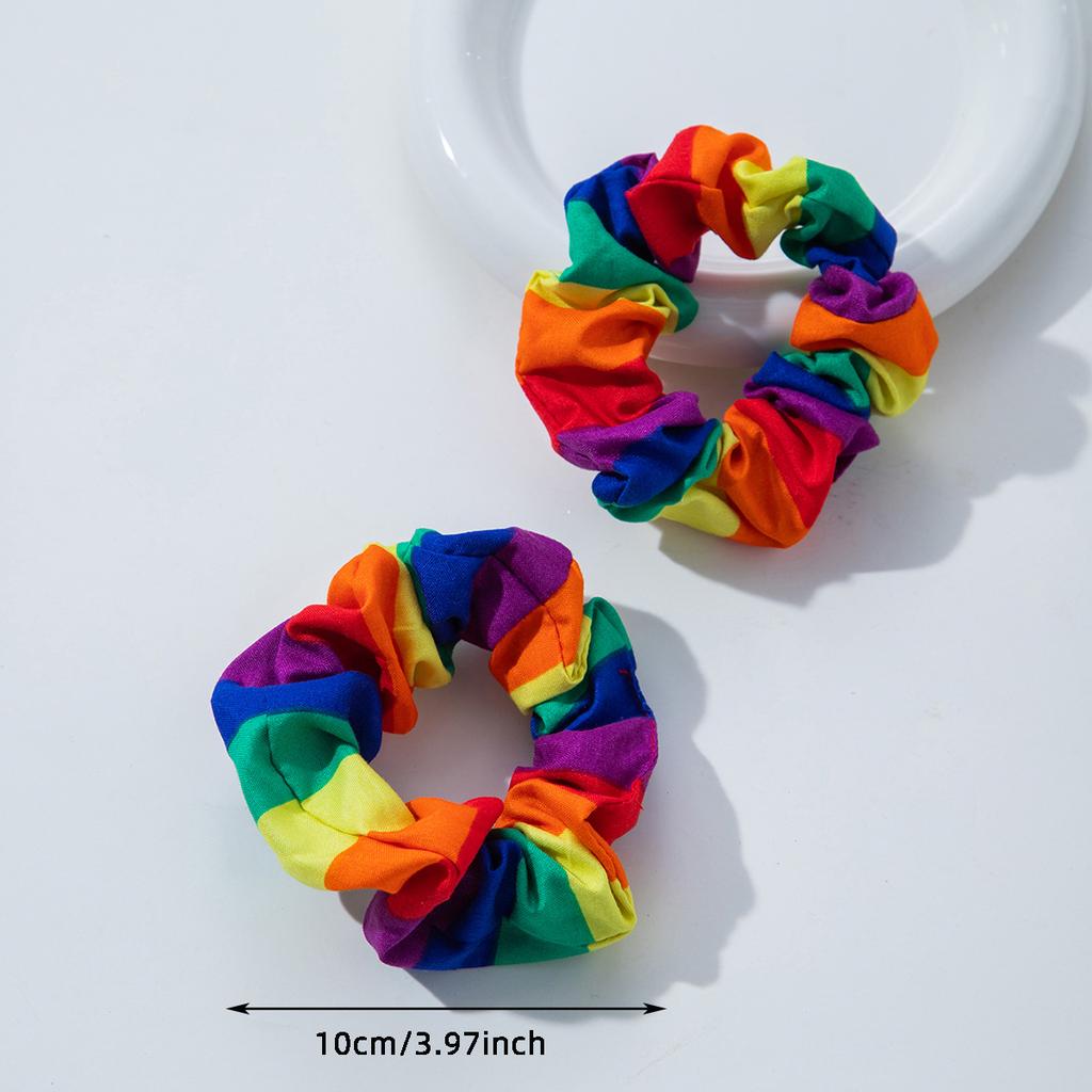 Mehrzweck Regenbogen Tropischer Stil Für Frauen Mädchen Haarband Bangkok Pride Festival Haarschmuck