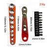 36 Teeth Bidirectional Mini Bit Ratchet Wrench Kit Socket Screwdriver Hexagonal Plummer Bit