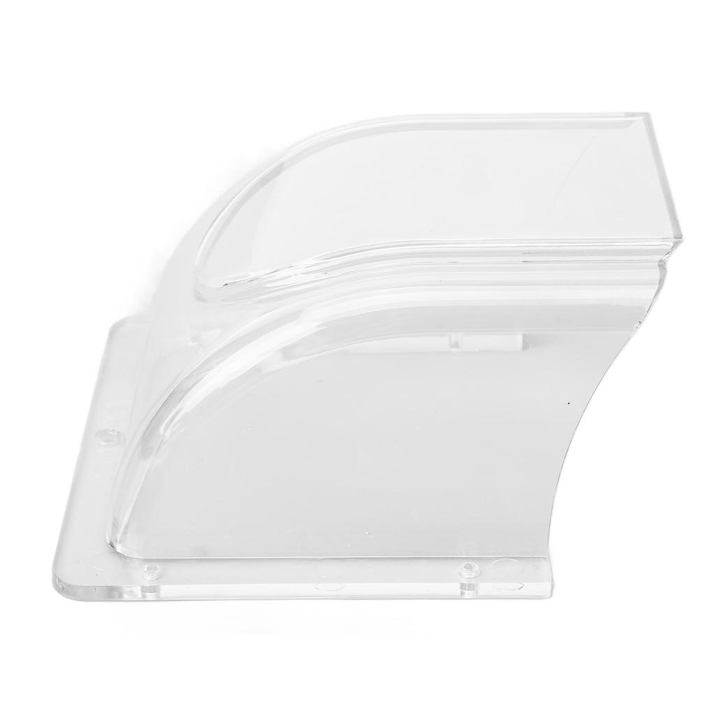 Plastový kryt zvonku proti dešti Průhledný vodní štít Vodotěsný chránič Přídavné zařízení pro kontrolu přístupu