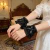 Elegant Lace Bowknot Arm Sleeves For Nails Photography Styling Fashionable Cuffs Sleeves Armwear Cosplay Accessories