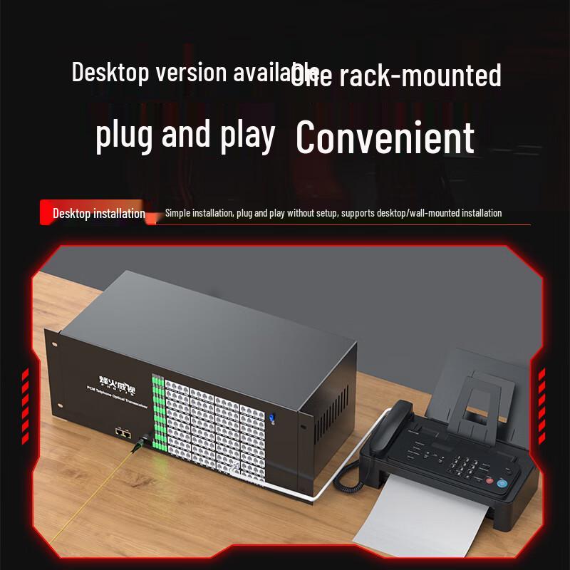 Fiber Optic Voice Multiplexer