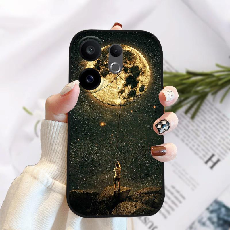 Case For Vivo X200 FE Phone Cover Stylish Painting Soft TPU Silicone Case For VIVO S30 Pro Mini Shockproof Bumper Funda X200FE