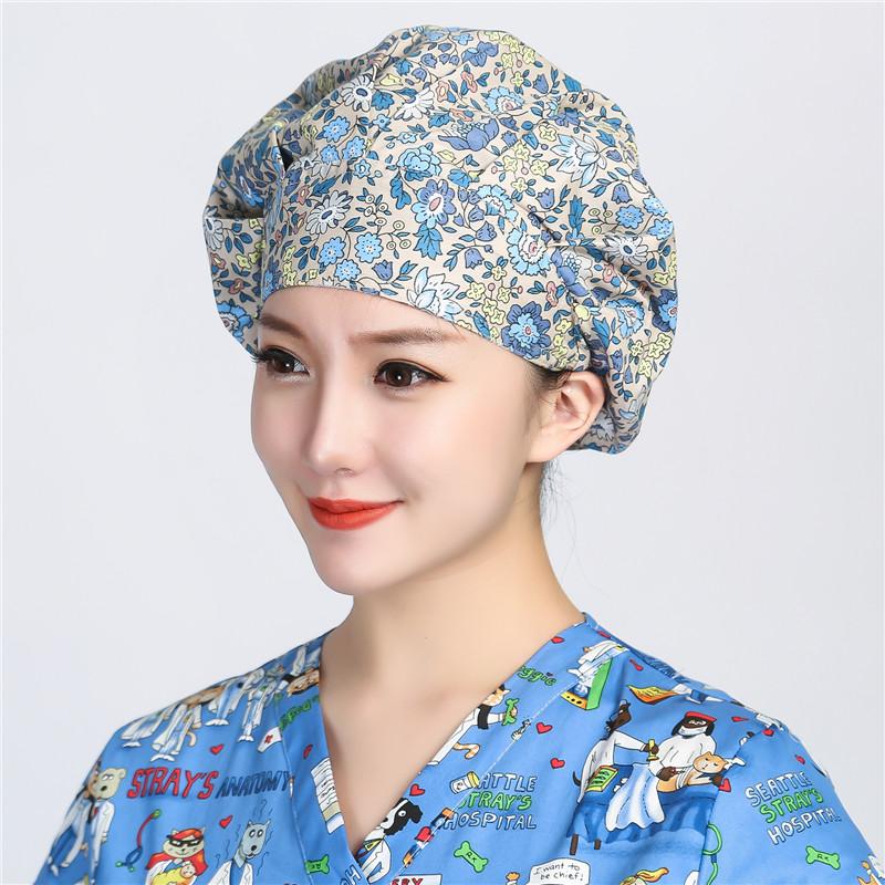 High Quality Surgery caps Nurse Accessories Pet Hospital doctor work Hat Medical Scrub Cap women pharmacy work Hats