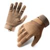 Protective Gloves Full Finger M Size Microfiber Leather Breathable Wind Proof Riding Gloves for Outdoor Training