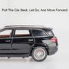 1:24 GLS600 S680 Model Diecast Alloy Toy Car Sound Light Pull Back Front Wheel Steering Door Opened Vehice Children Holiday Gift
