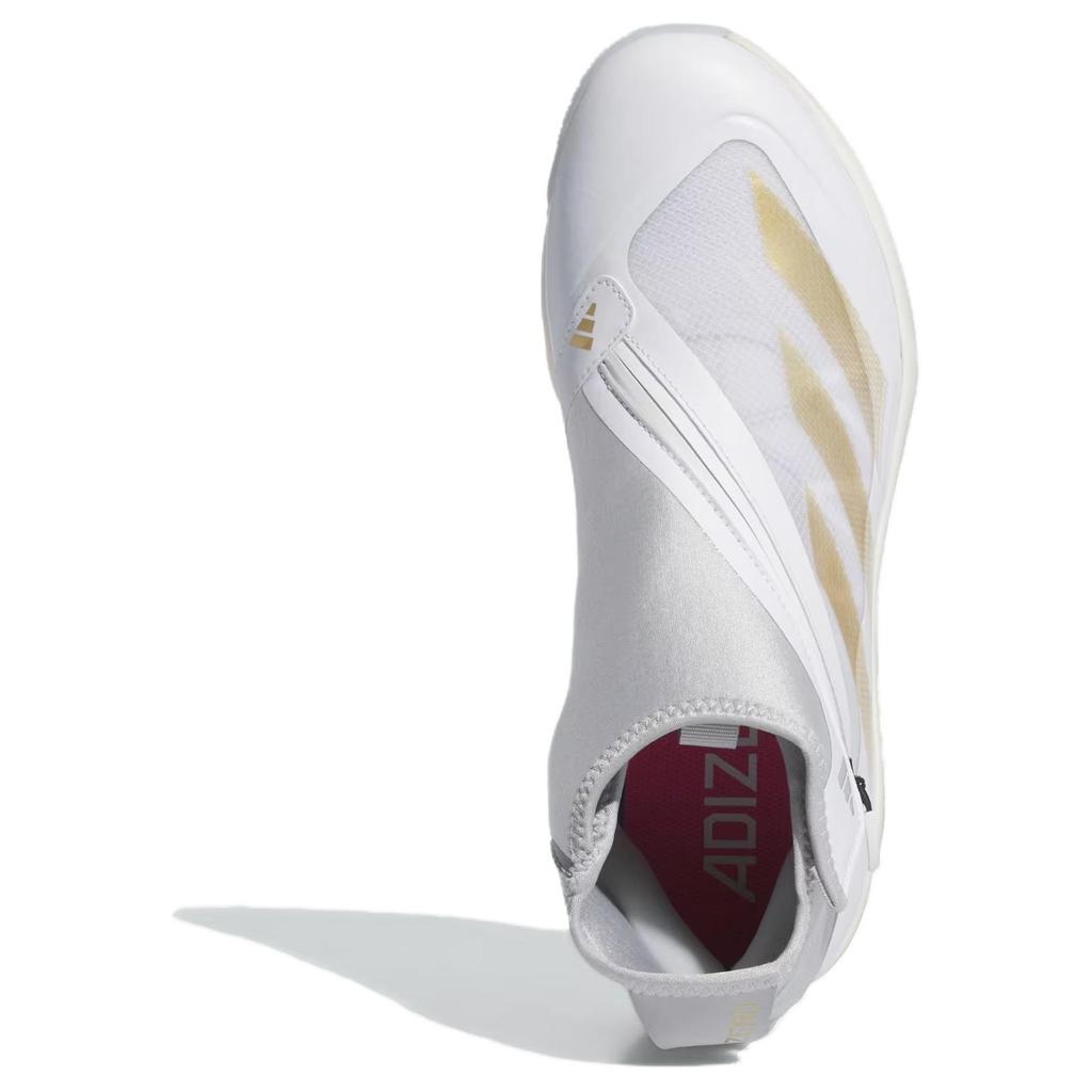 Adizero Impact+ Adidas Kunstrasen 'White Gold Metallic' IF8497