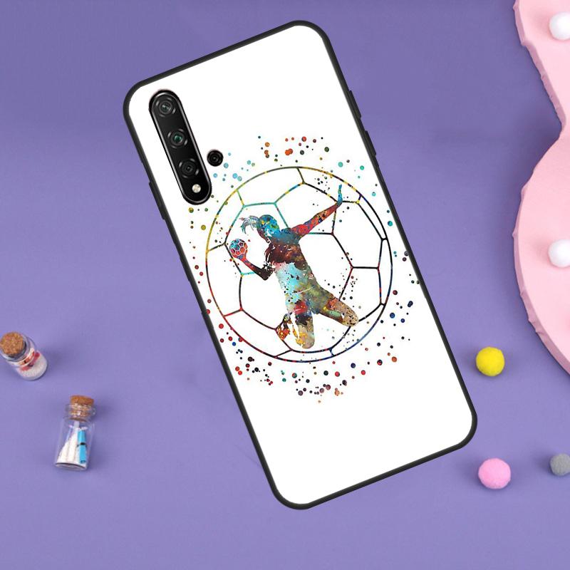 Αθλητικό Χάντμπολ Για Huawei Nova Y61 Y60 Y70 Y72 Y73 Y90 Y91 9 10 SE 7i 8i 11i 12i P30 P40 Lite P60 Pro Θήκη