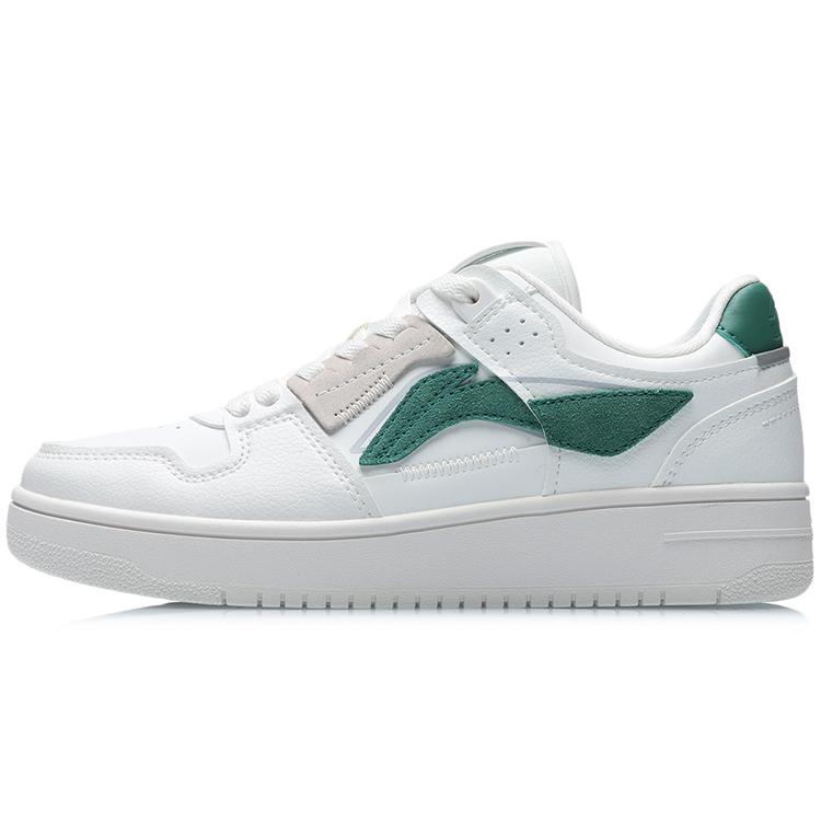 

Li Ning Tianji Synthetic Leather Rebound Cushioning Low top Skateboard Shoes Women s AGCS392-4 36