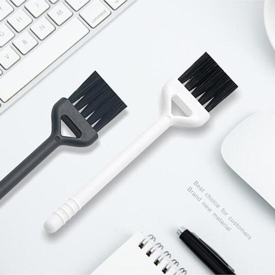 4Pcs Manual Keyboard Brush Ergonomic Long Handle Garlic Coffee Machine Cleaning Brush Household Supplies