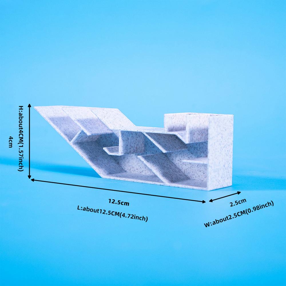 

Aquarium Underground Tunnel with 2 Entrances Hiding Viewing Tunnel Fish Shrimp Play Hideout for Fish Tank Decor Cave Ornaments білий