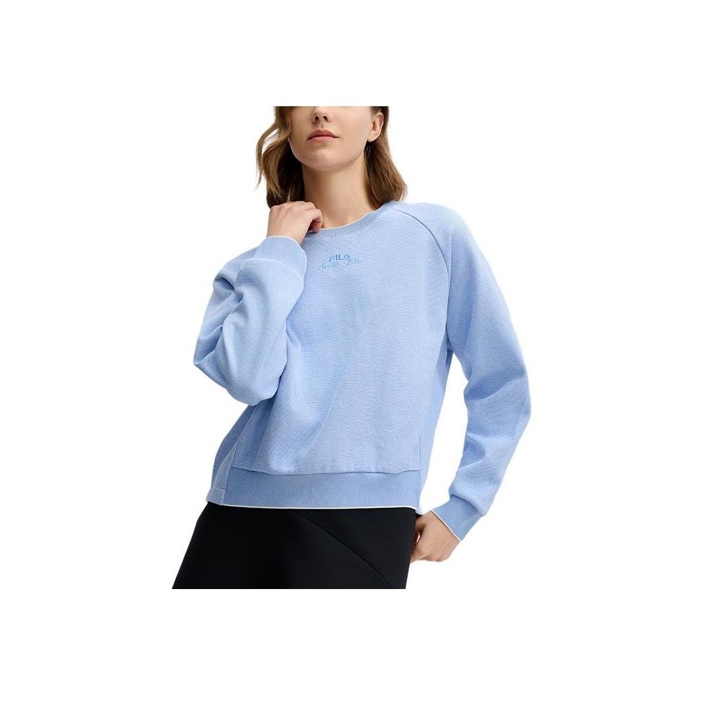 New FILA Sweatshirt Women's Indigo Water Blue F11W513209FBU