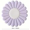 1A silicone pad | Anti-slip and heat-resistant Modern Daisy Flower Design Easy-to-clean cup mats and pot holders Suitable for kitchen