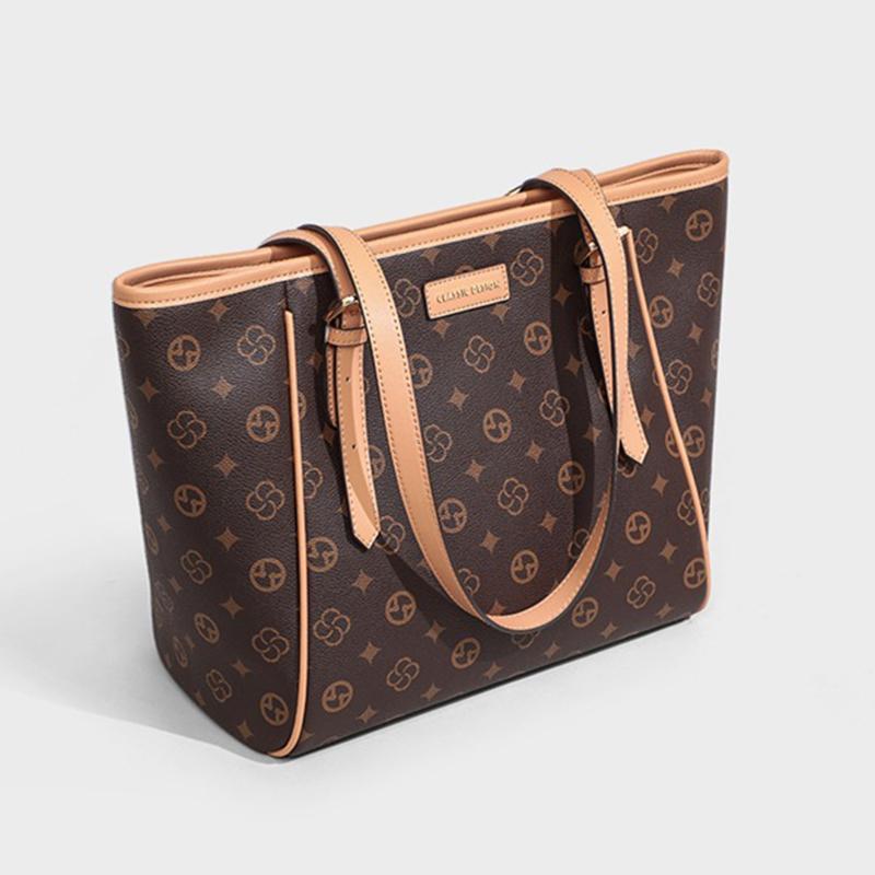 2026 Mujer Lujo Clásico Mogram Famoso Bolso de Hombro Bolso de Mano para el Viaje Diario de la Dama Bolso Tote Femenino para Exteriores de Gran Capacidad