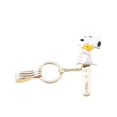 PEANUTS Bolsa Chave Snoopy e Woodstock Bolsa Produtos Populares Snoopy [Três Quilates] Clipe, Chaveiro, Pingente,