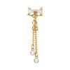 Elegant Tassel Bow Belly Button Piercing Jewelry