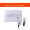 Portable Tire Plugs Kit with Metal Nails Metal Tire Puncture Repair Tool Easy To Use for Roadside Emergencies Travel Use
