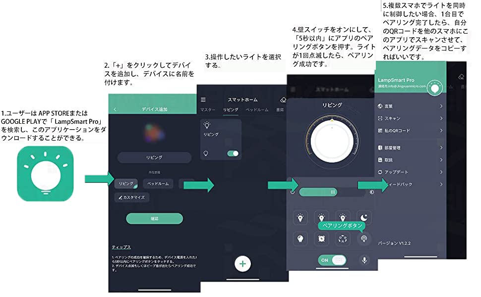 LED Deckenleuchte für Räume bis zu 14 Tatami-Matten (Verstellbar - 2 Atmosphären) Stilvolle Deckenleuchte im nordischen Stil, Indirekte Beleuchtung,