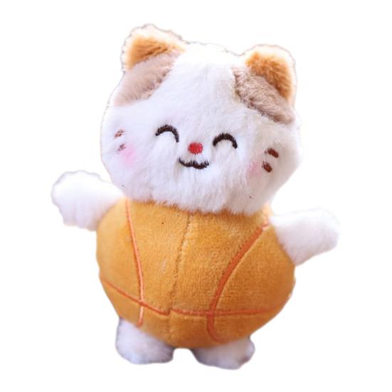 Doll Pendant Keychain Animal Ball Shape Plush Doll Key Holder Lightweight Keychain Keys Backpack Car Accessories