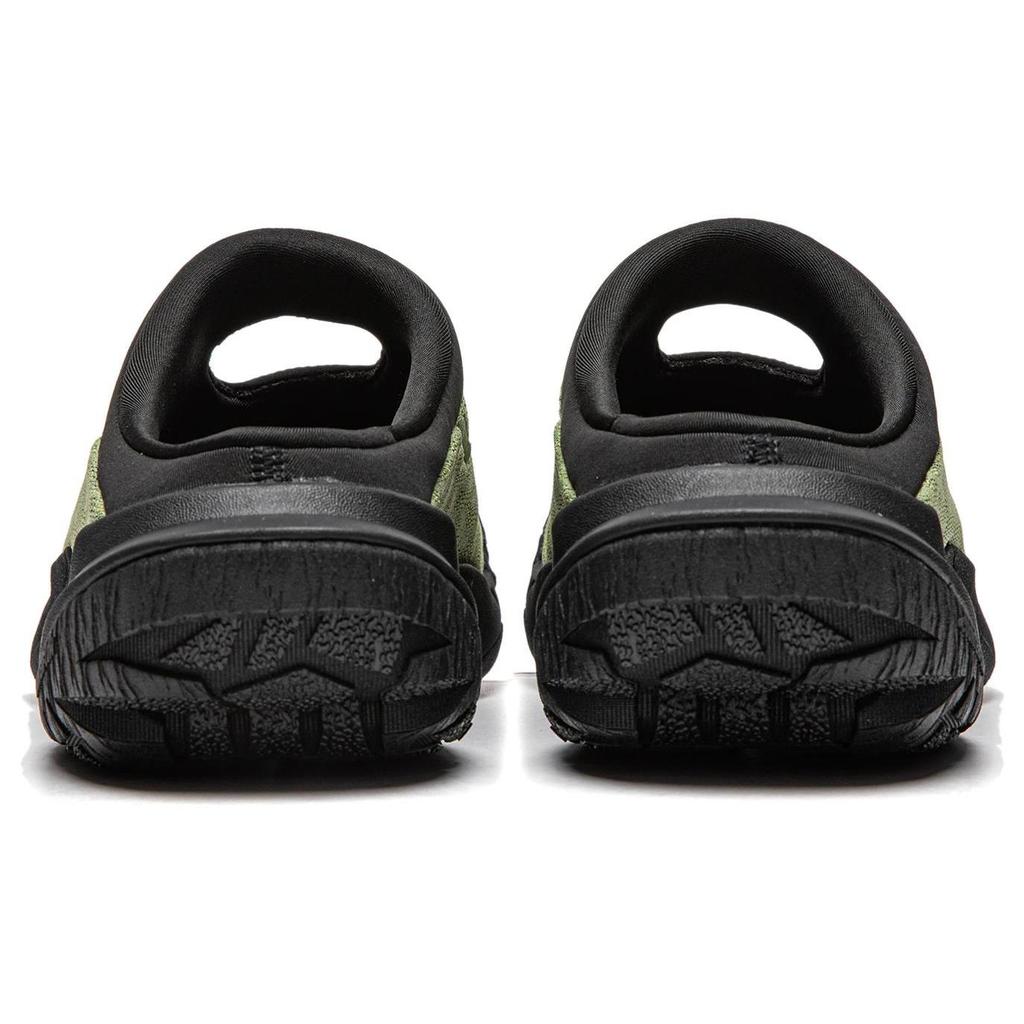 Li Ning Outdoor CF Tracing Scarpe da Trekking Slipper Ammortizzazione, Resistenti all'Usura Basse Casual Unisex Nero Verde AGLU177-1