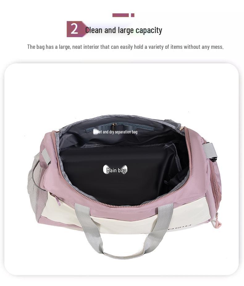 Damen Leichte Multifunktionale Reisetasche - Große Kapazität, Anpassbares Logo, Modisch für Kurze Geschäftsreisen.