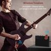 Wireless Guitar System Audio Digital Guitar Transmitter Receiver Builtin Rechargeable Battery 100