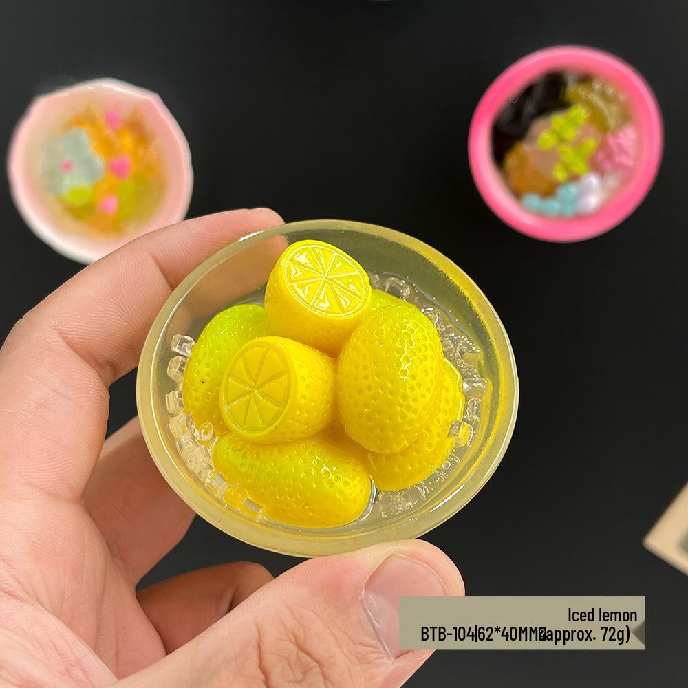3D Chinese Style Food Magnet: Lobster & Noodles Hot Pot with Mantis Shrimp Sticker