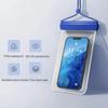 Transparent Waterproof Phone Pouch for Phones Under 7.2 Inches with Lanyard for Diving