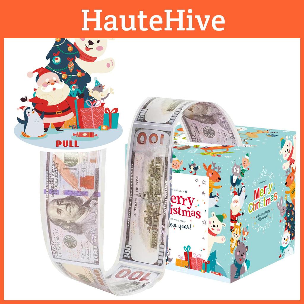 Animal Bear Penguin Theme Christmas Party Gift Box For Birthday Gift Wrapping