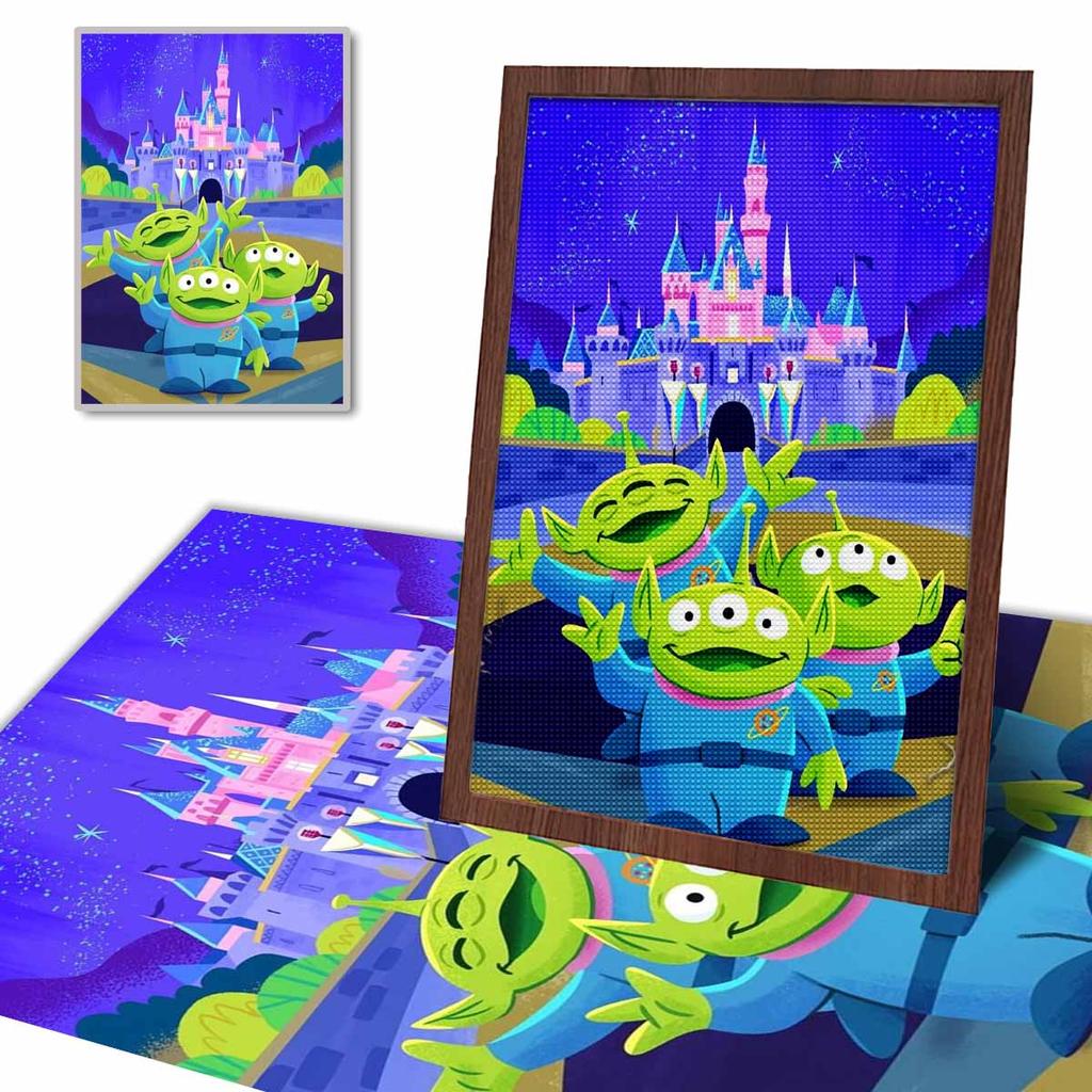 DIY Diamond Painting Three Cute Little Ones Cross Stitch Kit Mosaic Art Diamond Painting Full Circle Diamond Home Decoration