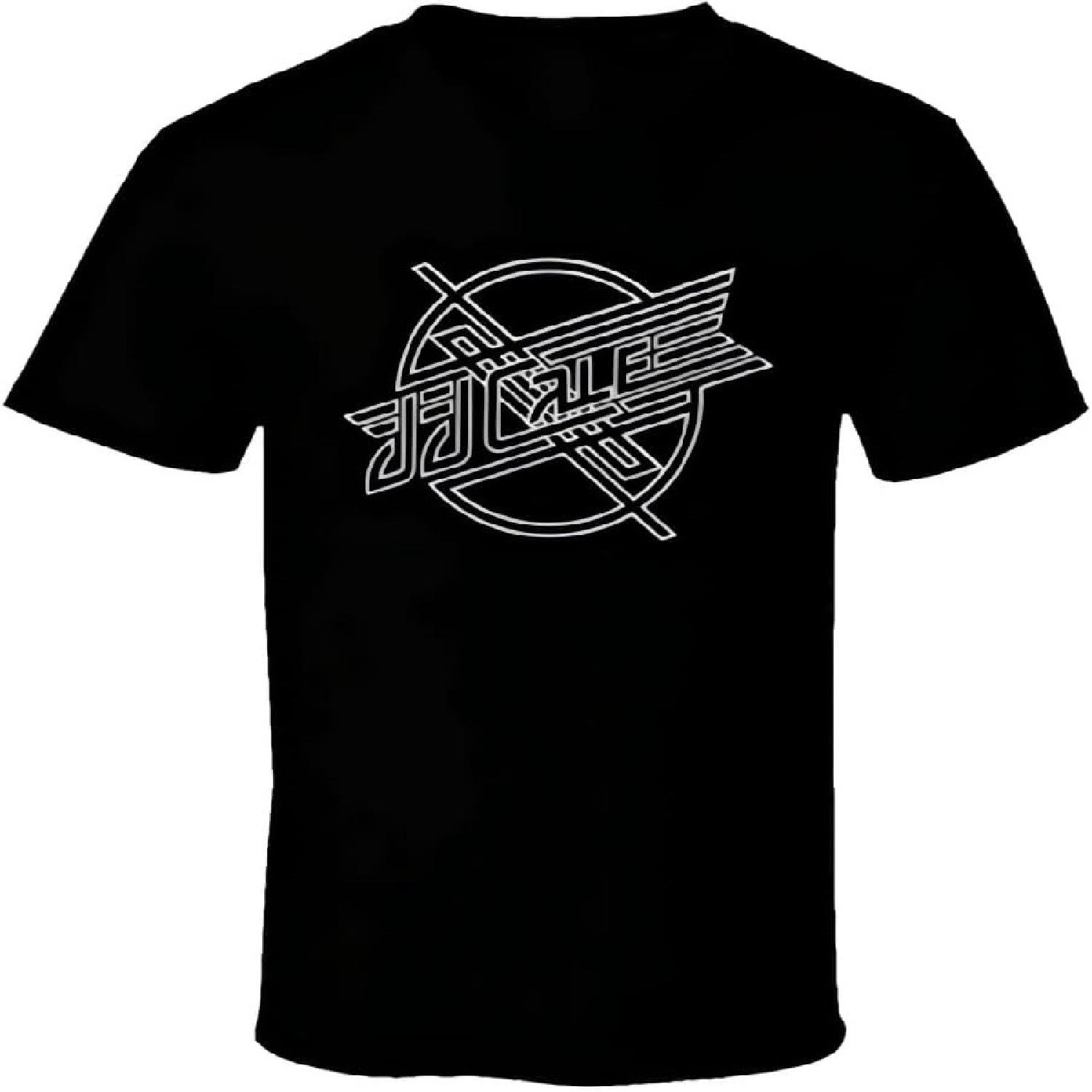 GssUBnaT Hot J J JJ Cale Guitaris Tribute Logo Mens Black T Shirt Black S
