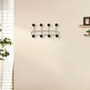 Mounted Coat Rack with Hooks for Efficient Space Saving