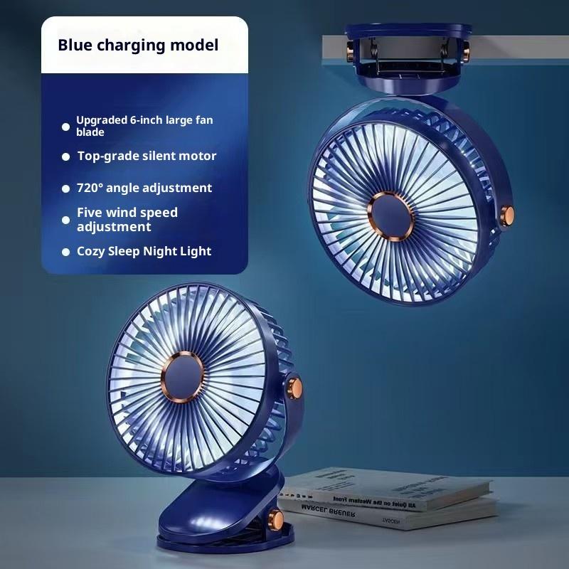 Wireless Portable Multifunctional Circulation Fan Silent Desktop Wall Ceiling Mount Air Cooler For Home Use