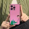 Art Joan C-Cornella Funny Phone Case For Apple iPhone 15,14,13,12,11,XS,XR,X,8,7,Pro,Max,Plus,mini Silicone Black Cover